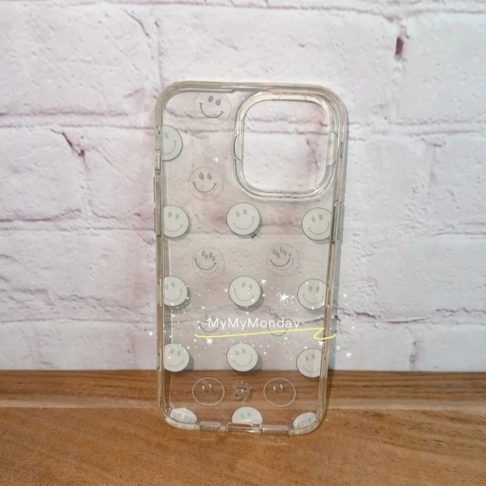 Velvet Caviar Smiley Face Phone Case IPhone 14 Pro Max